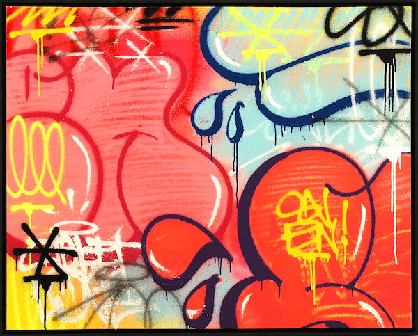 SVEN, 'Step', a grafitti artwork. 