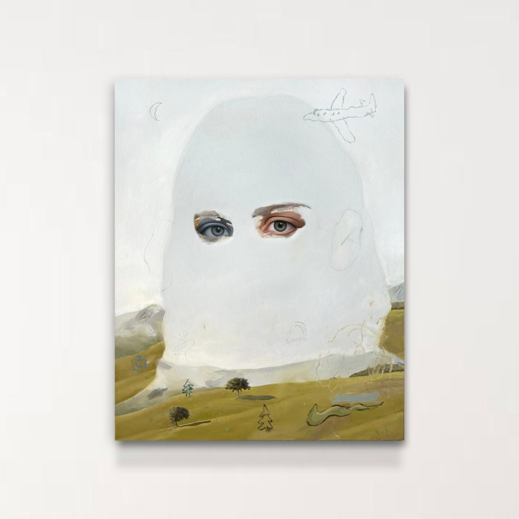 Preson Paper Boy, Postcard, oil on canvas, £2,750, Toxic Arts