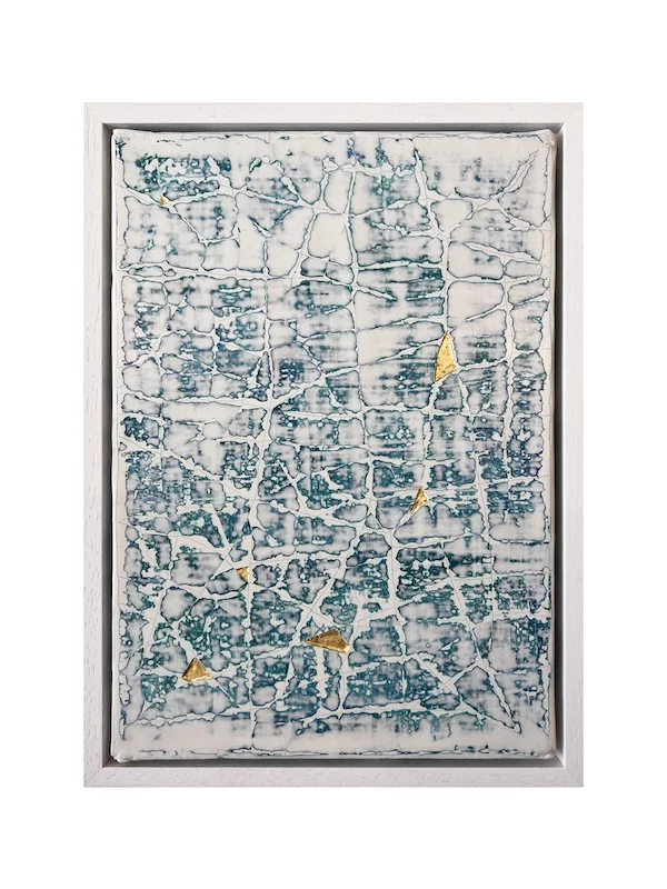 Anastasya Martynova, Harmony in Teal, £430, Firepit Gallery