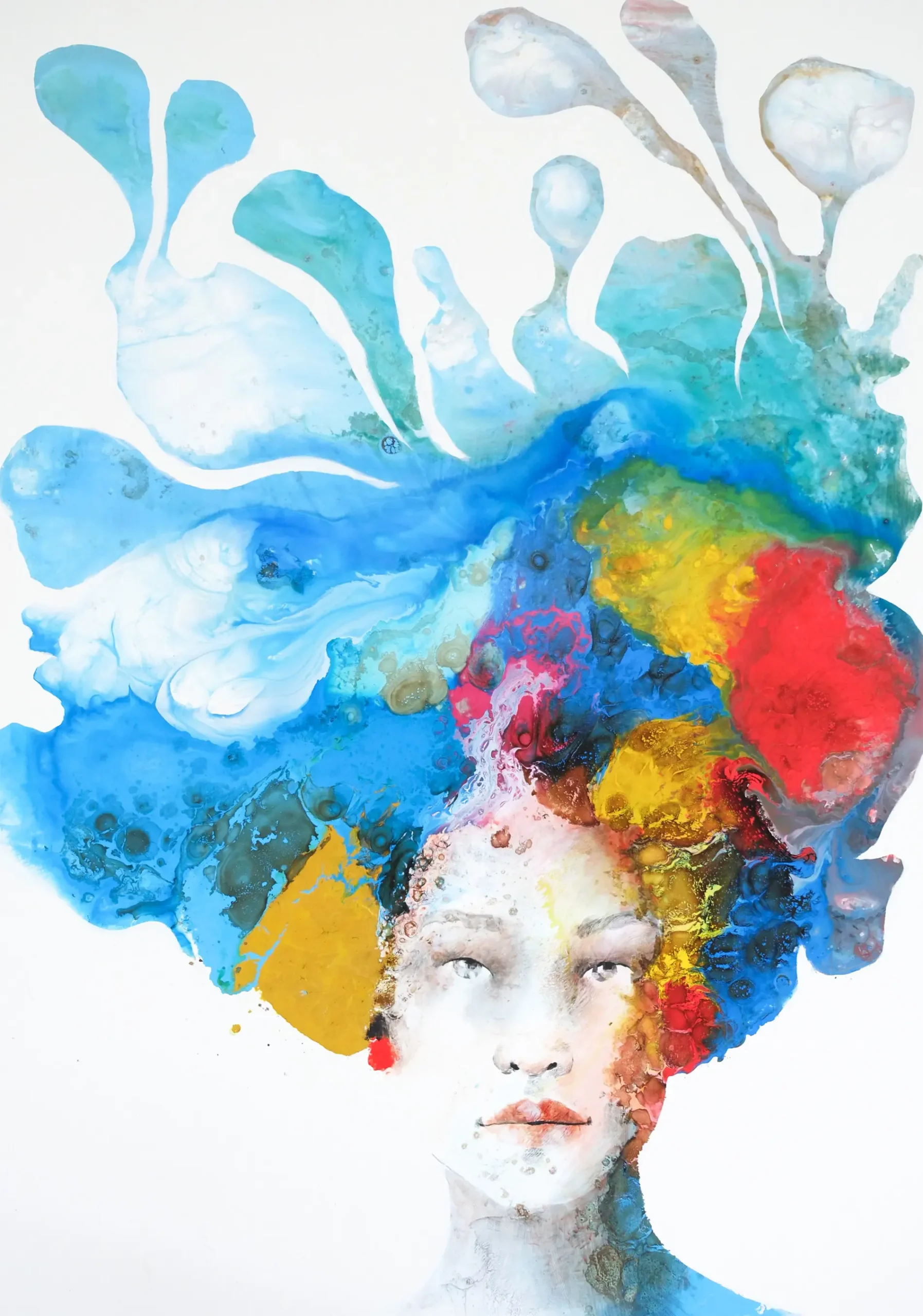 Alessandro Casetti, Maree, 2026, Mixed on Canvas, 140 x 100cm, $8000, Palma Arte